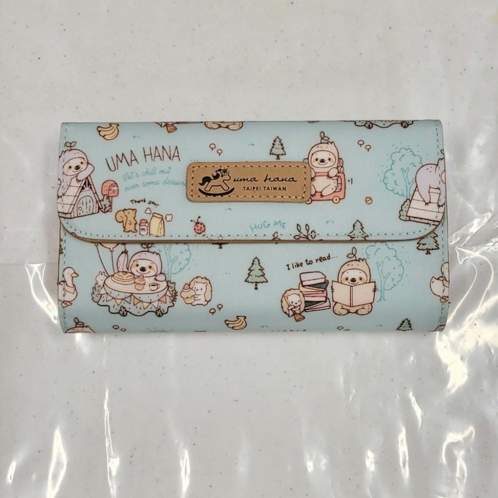 Waterproof Sloth Multifunctional Trifold Wallet - Picture 9 of 15